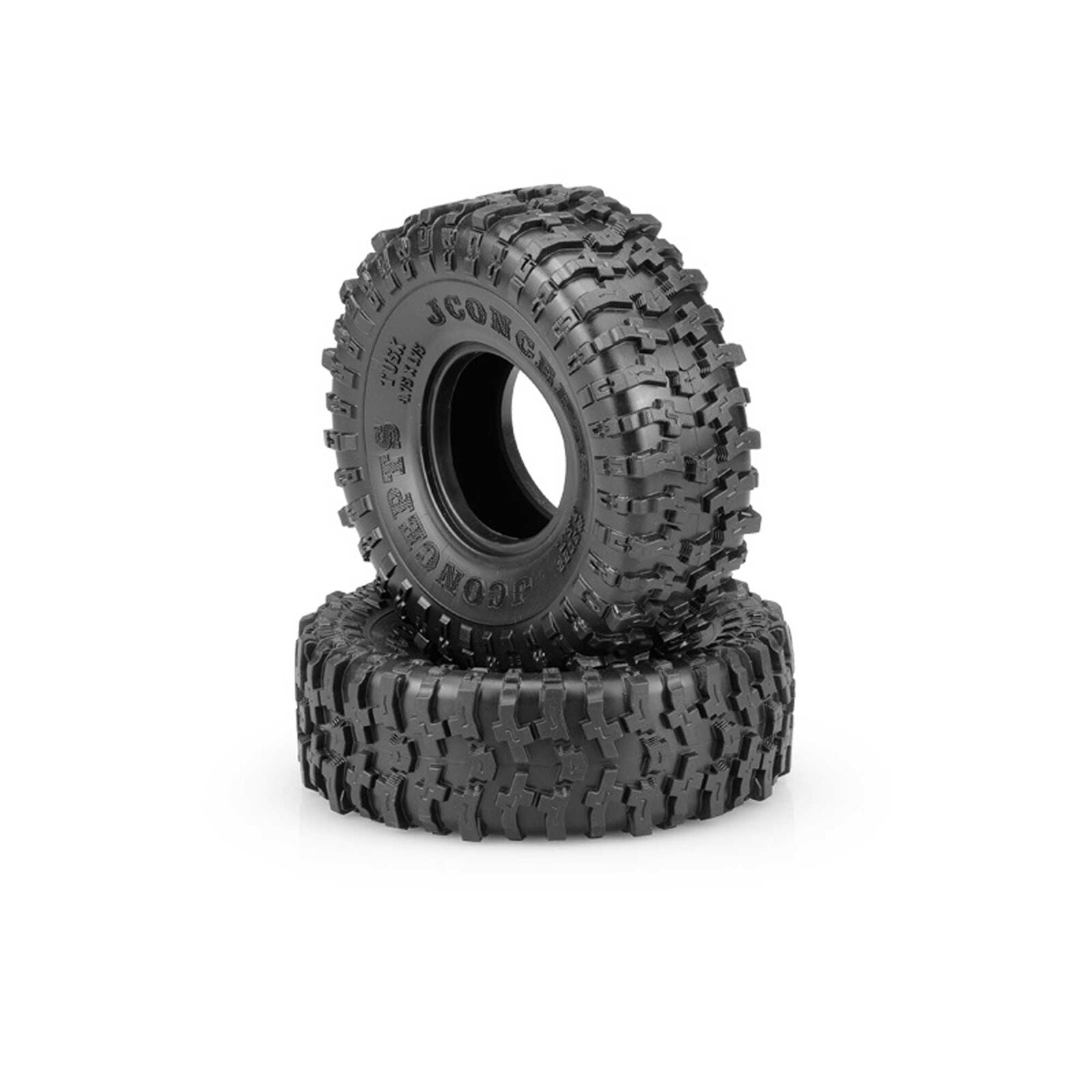 JCONCEPTS 3022-02 Tusk Performance 1.9 Scaler Tires, Green Compound (2)
