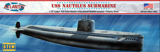 ATLANTIS L750 USS Nautilus Submarine 1/300 STEM plastic model kit