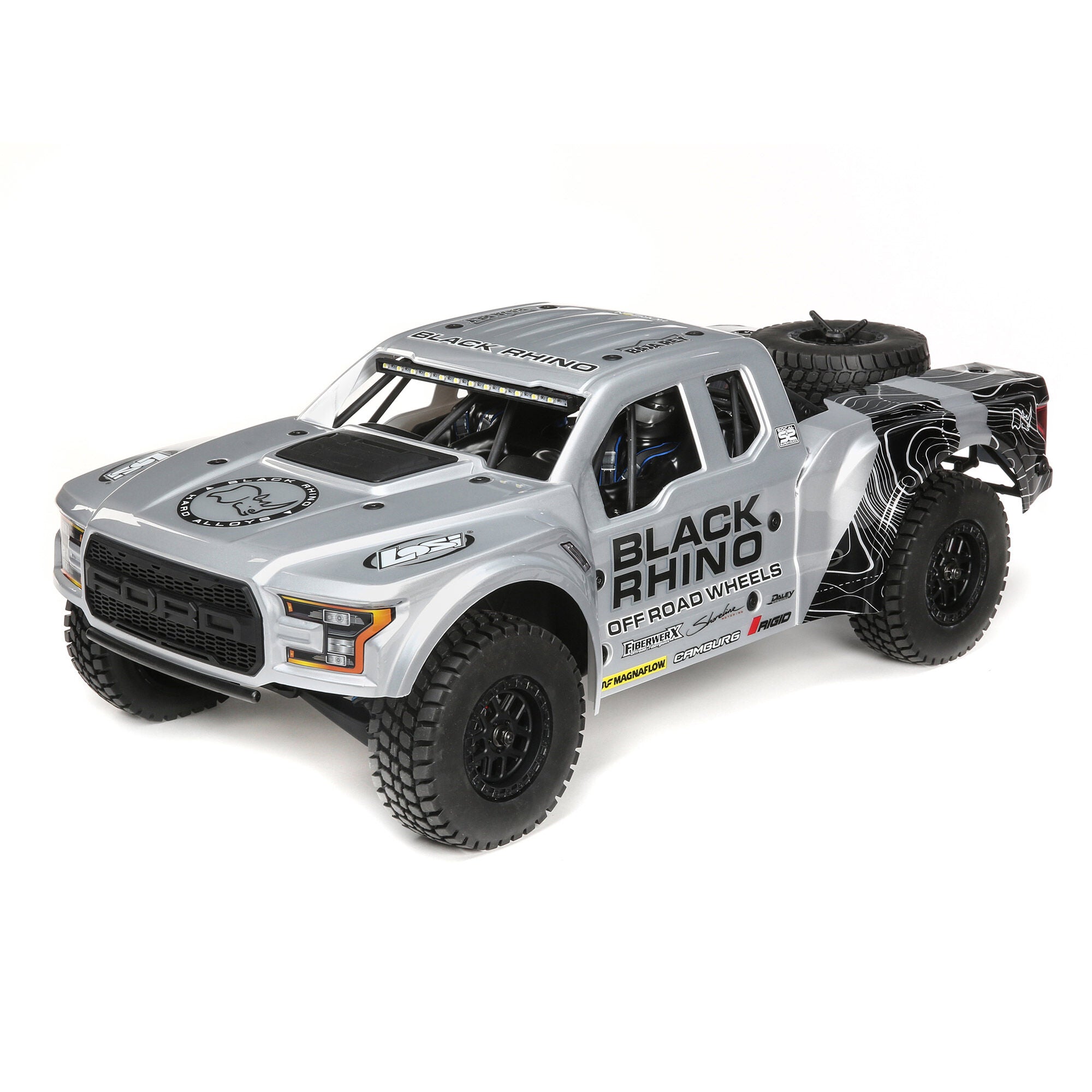 LOSI LOS03020V2 1/10 King Shocks Ford Raptor Baja Rey 4WD Brushless RTR with SMART