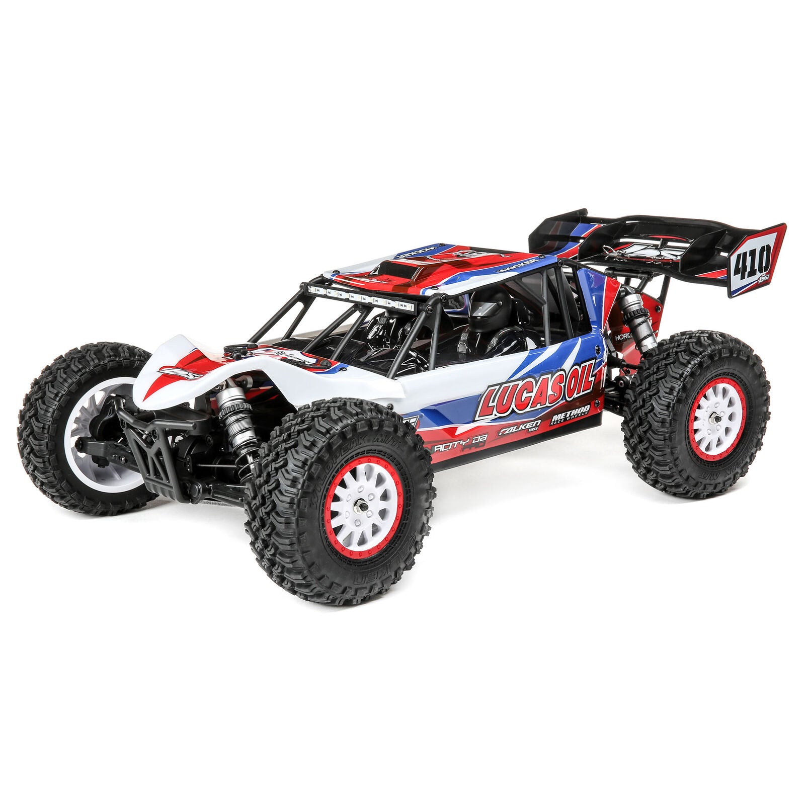LOSI LOS03027T1 1/10 Tenacity DB Pro 4WD Desert Buggy Brushless RTR with Smart, Lucas Oil