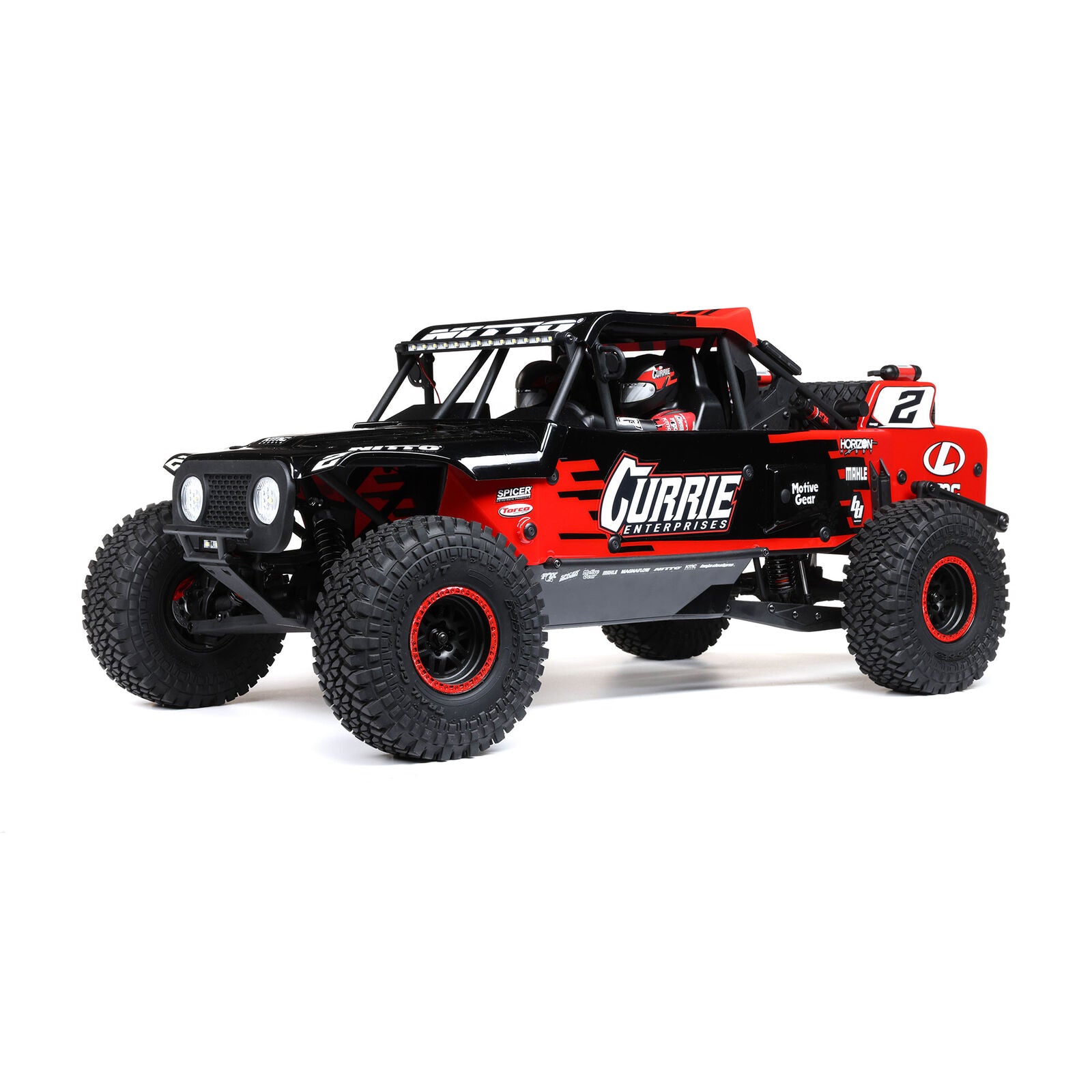 LOSI LOS03030 1/10 Hammer Rey U4 4WD Rock Racer Brushless RTR with Smart and AVC