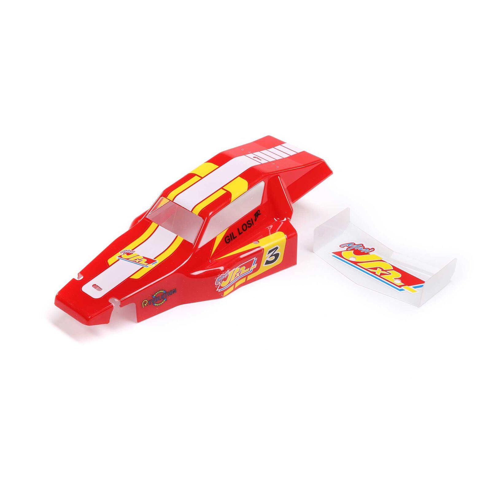 LOSI LOS210026 Body & Wing, Red: Mini JRX2