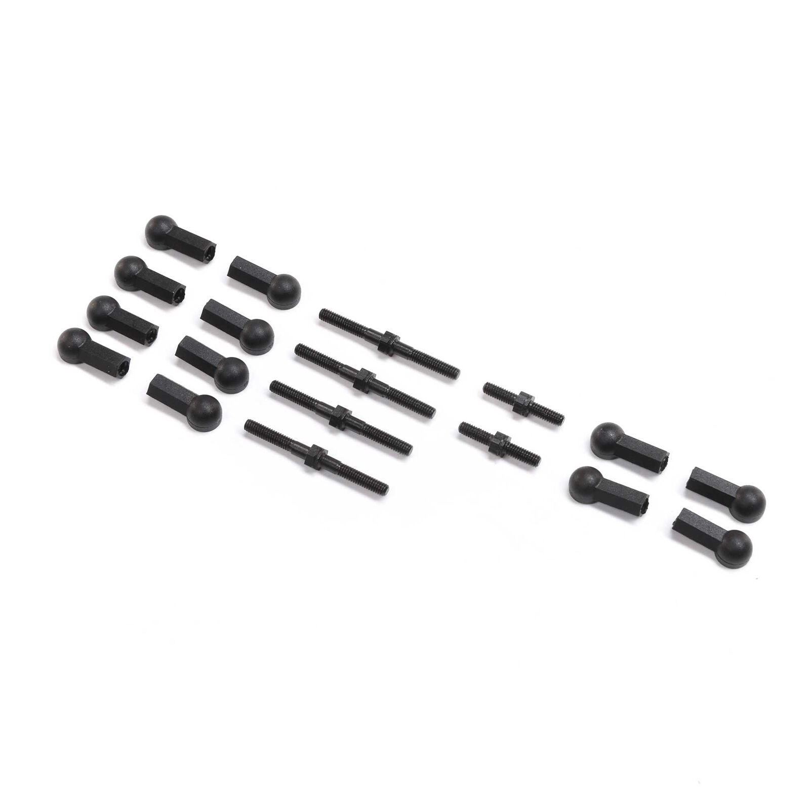 LOSI LOS211027 Adjustable Turnbuckle Set (6): Mini JRX2