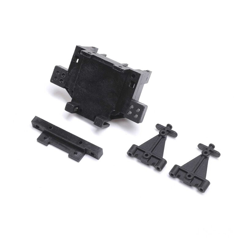 LOSI LOS211028 Rear Bulkhead, Toe Block, Link Mount: Mini JRX2