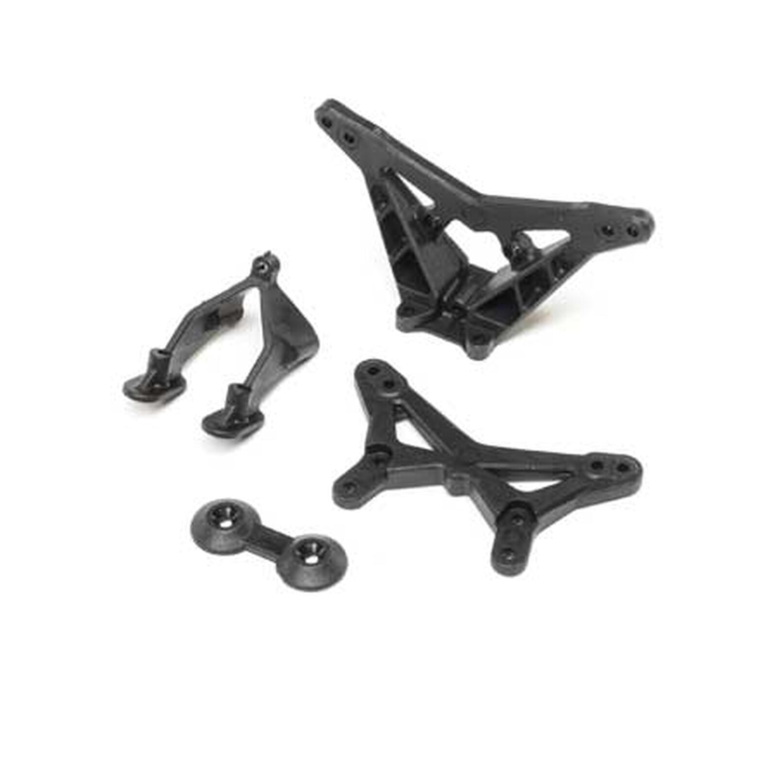 LOSI LOS214012 Front / Rear Shock Tower Wing Stay Mini-B