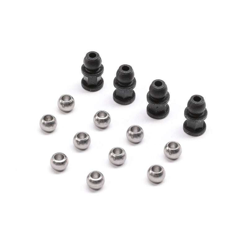LOSI LOS214023 Pivot Balls & Shock Mount: Mini JRX2
