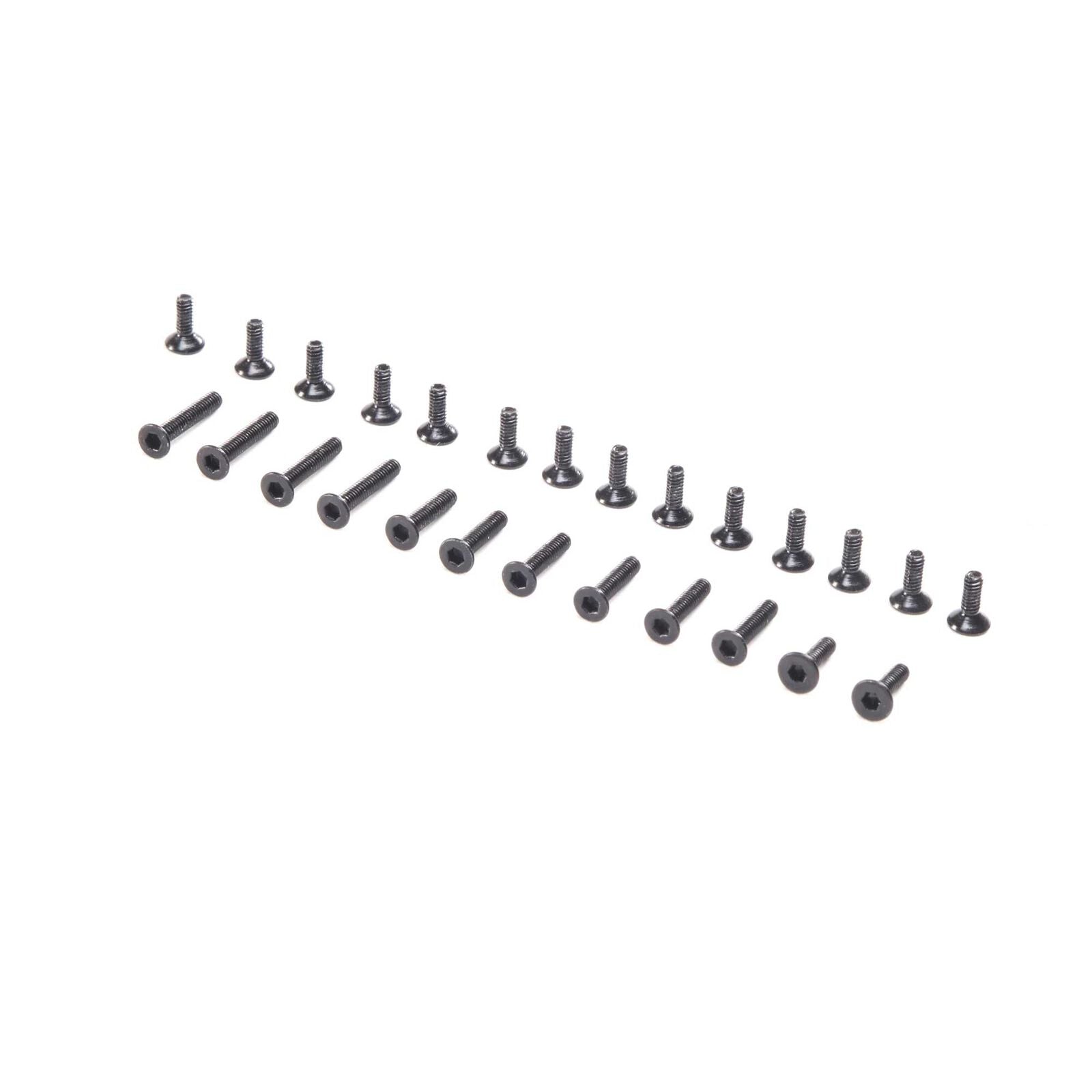 LOSI LOS216004 Screw Set Flat Head: Mini-T 2.0, Mini-B