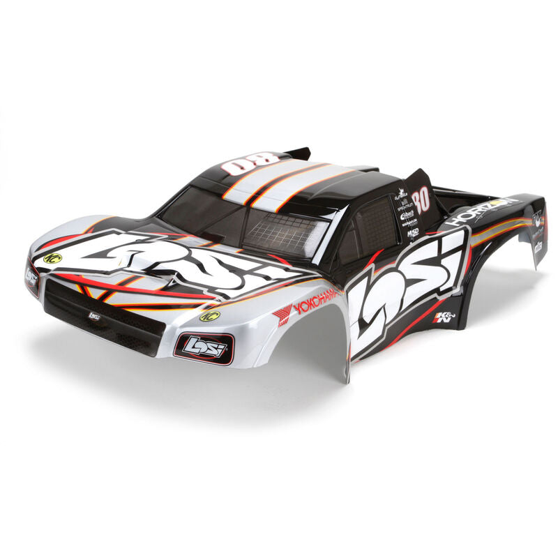 LOSI LOS230004 Lexan Body Set, Losi Scheme,Painted: XXX-SCT