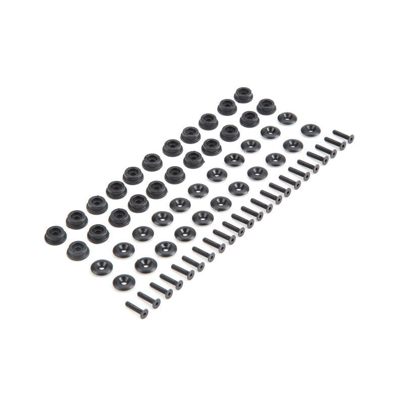 LOSI LOS230013 Body Button Base & Top (22): Baja Rey