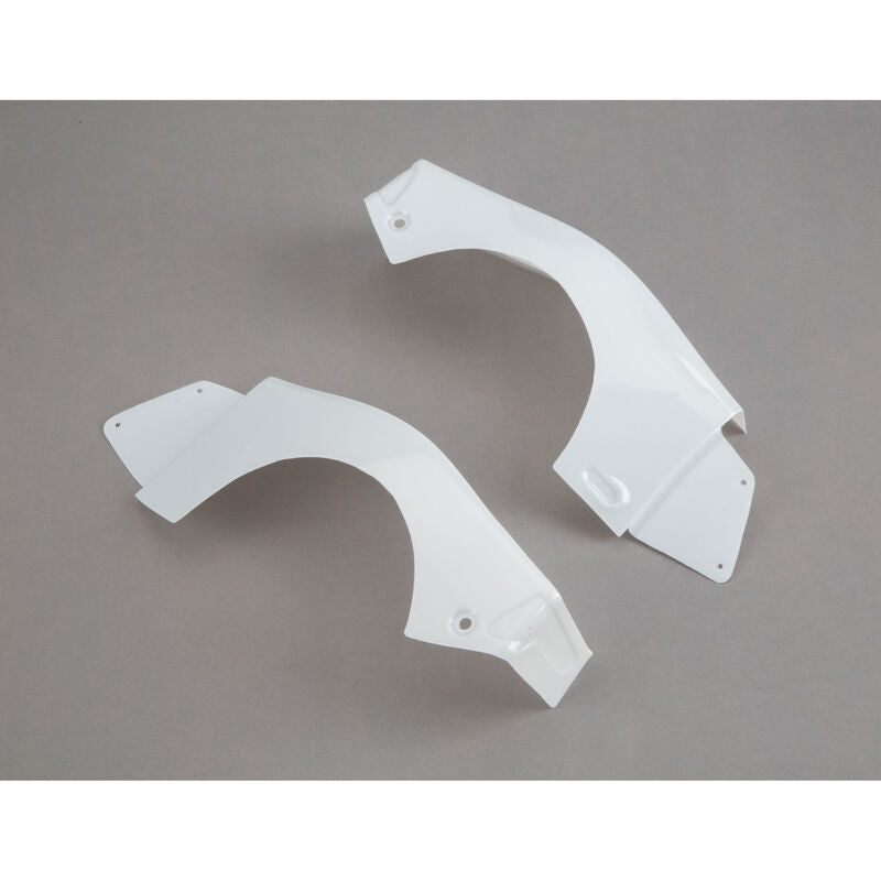 LOSI LOS230025 Left and Right Rear Fender Set, White: Baja Rey