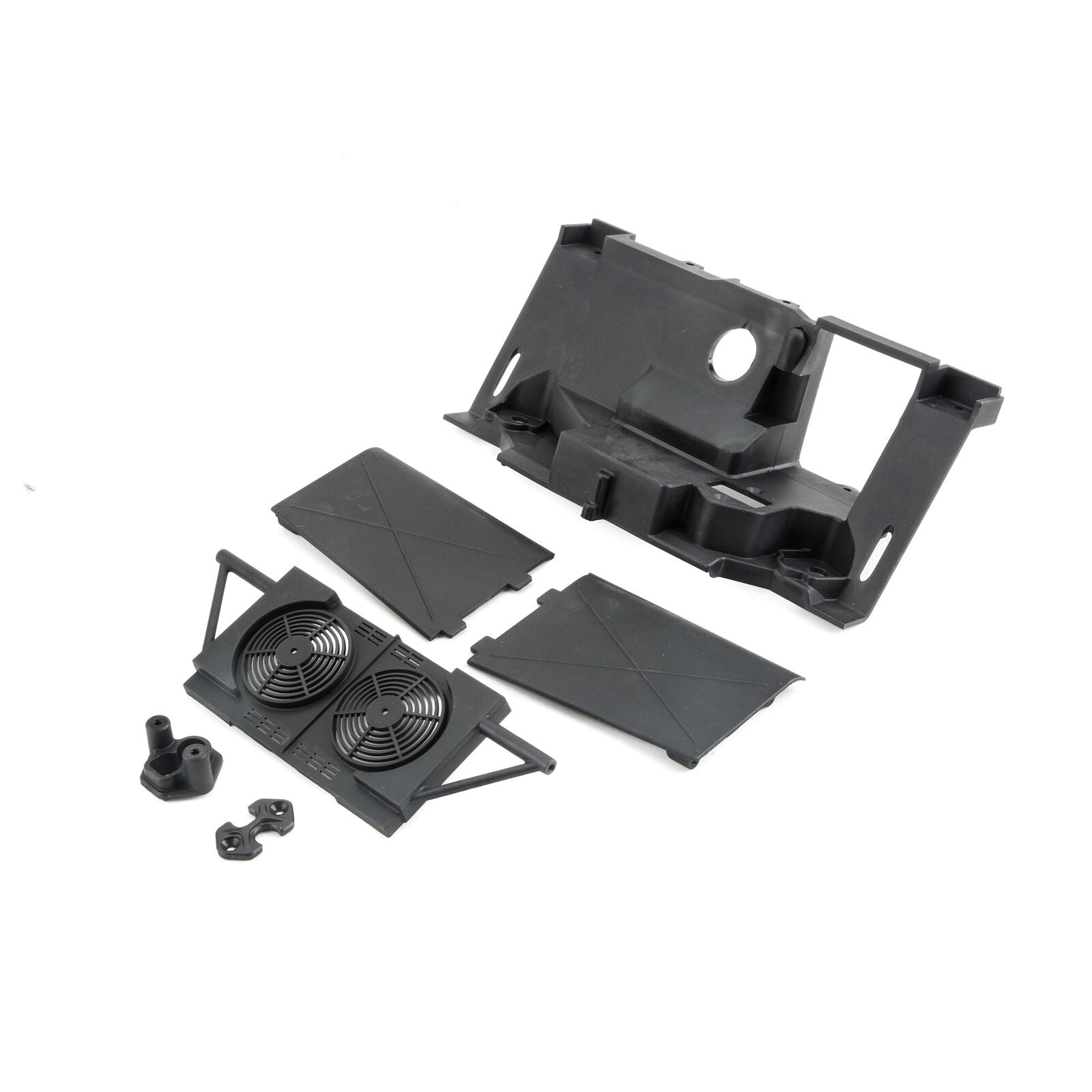 LOSI LOS231005 Rear Bulkhead, Fan Panel, Mudguards: Baja Rey