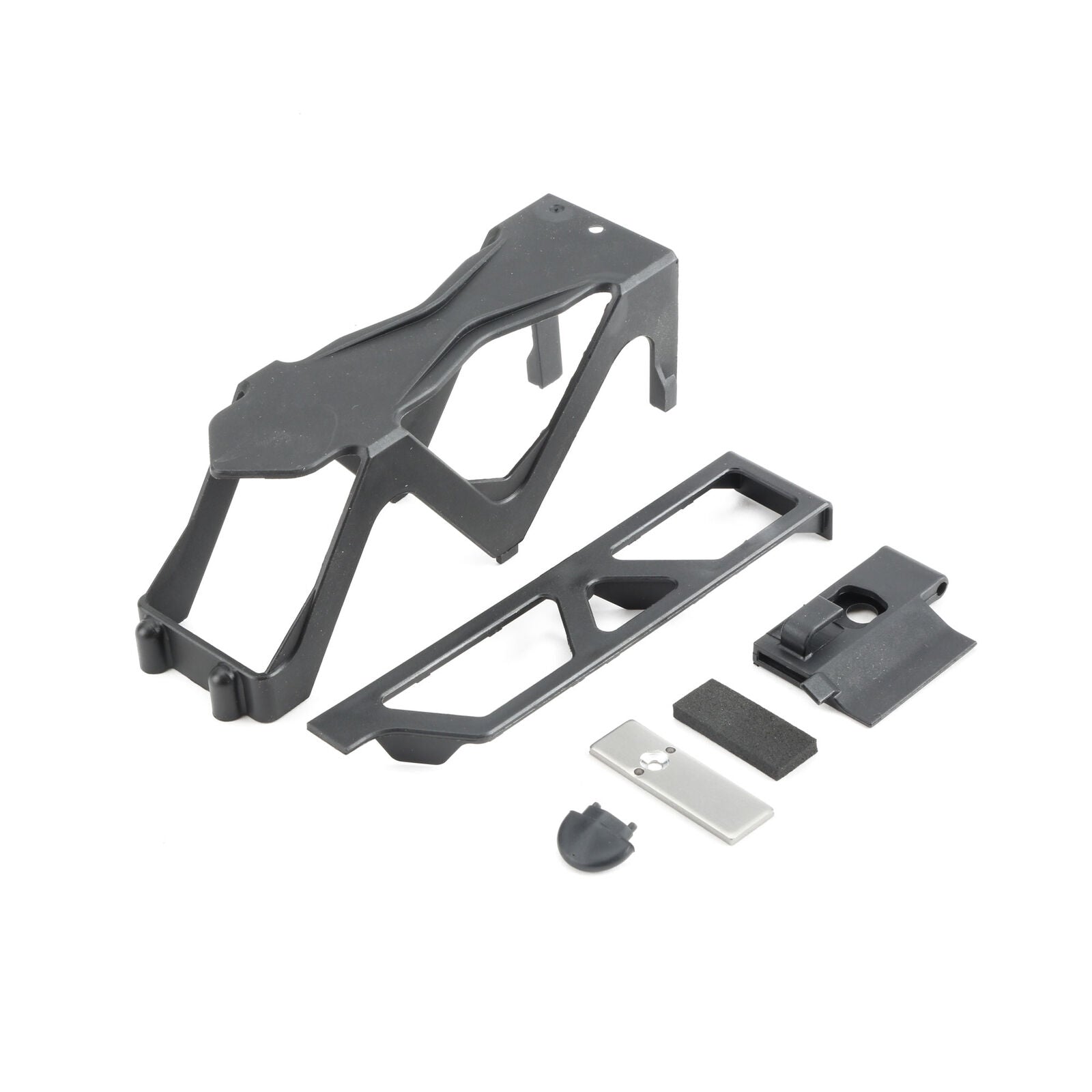 LOSI LOS231006 Battery Tray,Door, Lock, 2S Spacer: Baja Rey