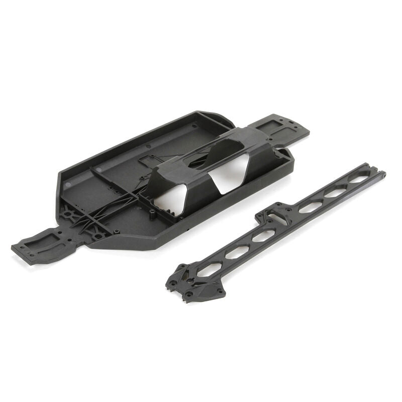 LOSI LOS231016 Chassis and Brace: TEN MT