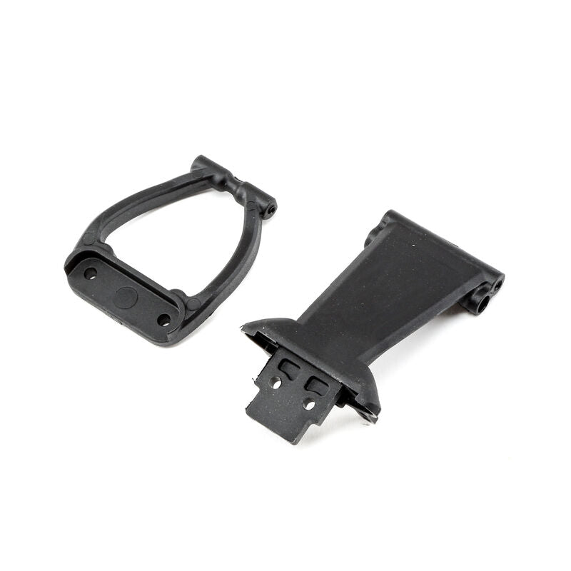 LOSI LOS231021 Front Bumper, Skid Plate and Support: Rock Rey
