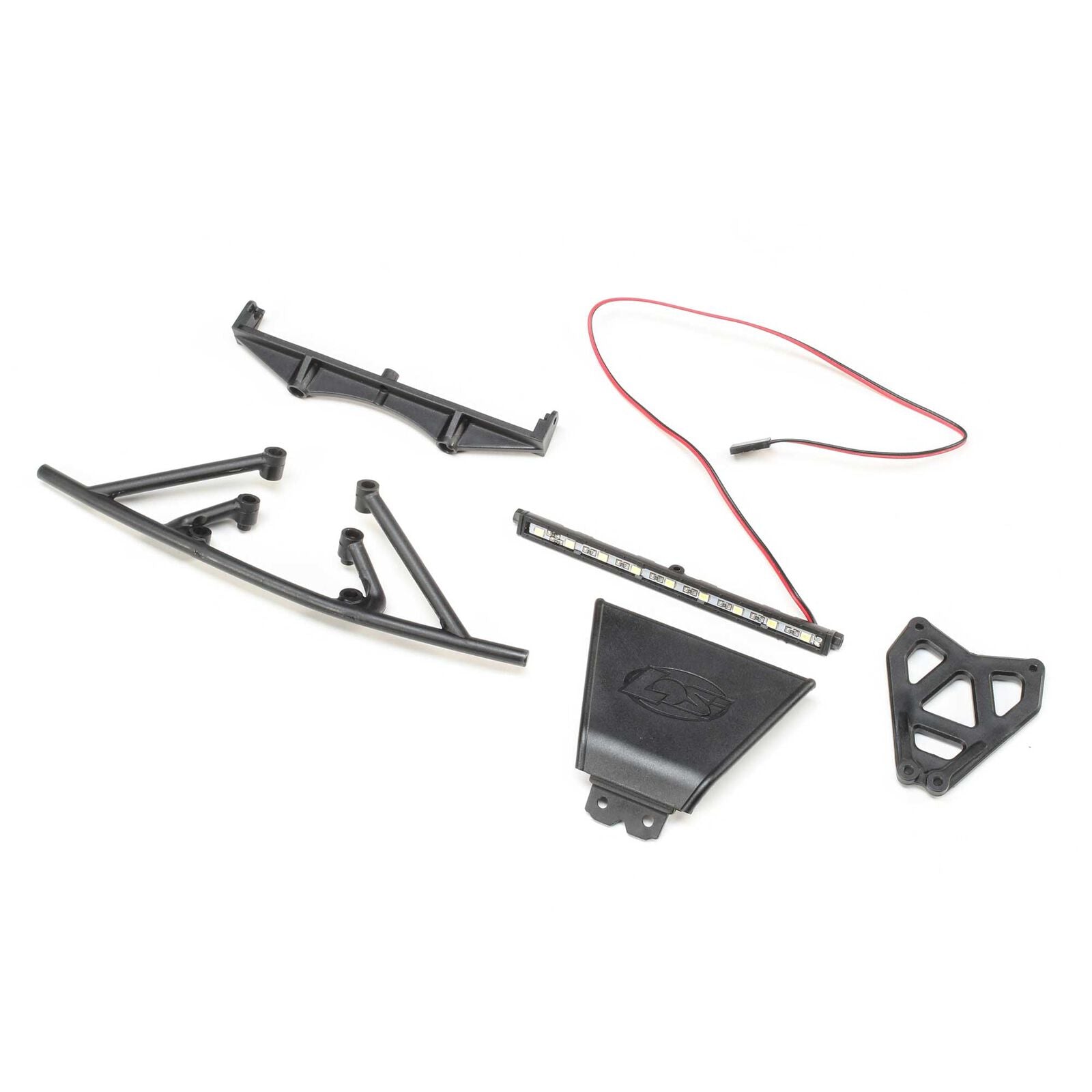 LOSI LOS231060 Front Bumper with LED: Tenacity TT Pro