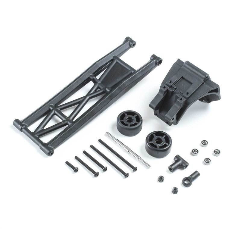 LOSI LOS231077 Wheelie Bar Set, Complete: 22S Drag