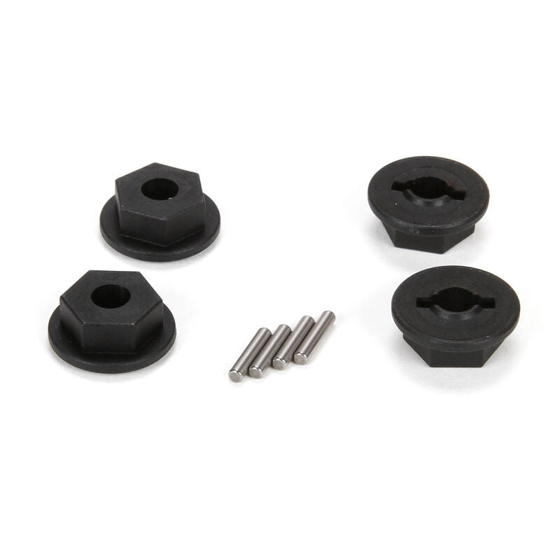 LOSI LOS232015 Wheel Hex with Pins (4): TEN MT