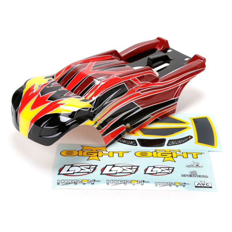 LOSI LOS240004 Wing, Left and Right Mirror: MINI WRC