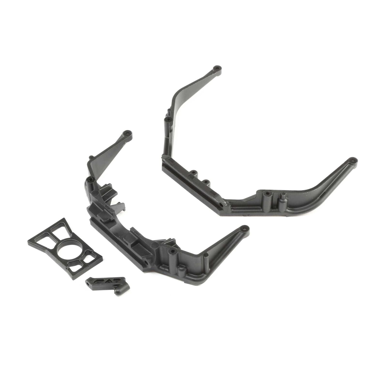 LOSI LOS241017 Front/Rear Chassis Brace Set and Diff Retainer Ring: LST 3XL-E