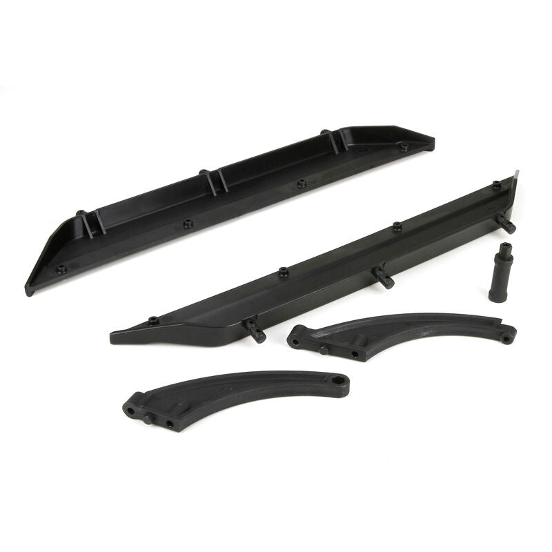 LOSI LOS251010 Chassis Side Guards &amp; Chassis Braces: 1:5 DB XL