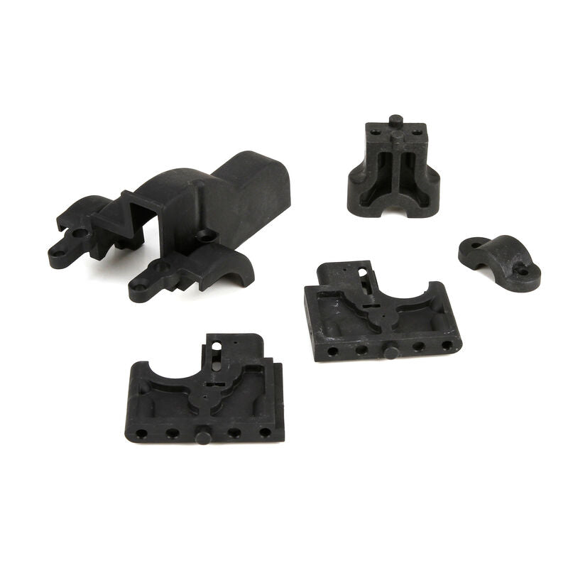 LOSI LOS251022 CtrDiff/DrivetrnMnt&amp;Gear Cover:1:5 4wd DB XL