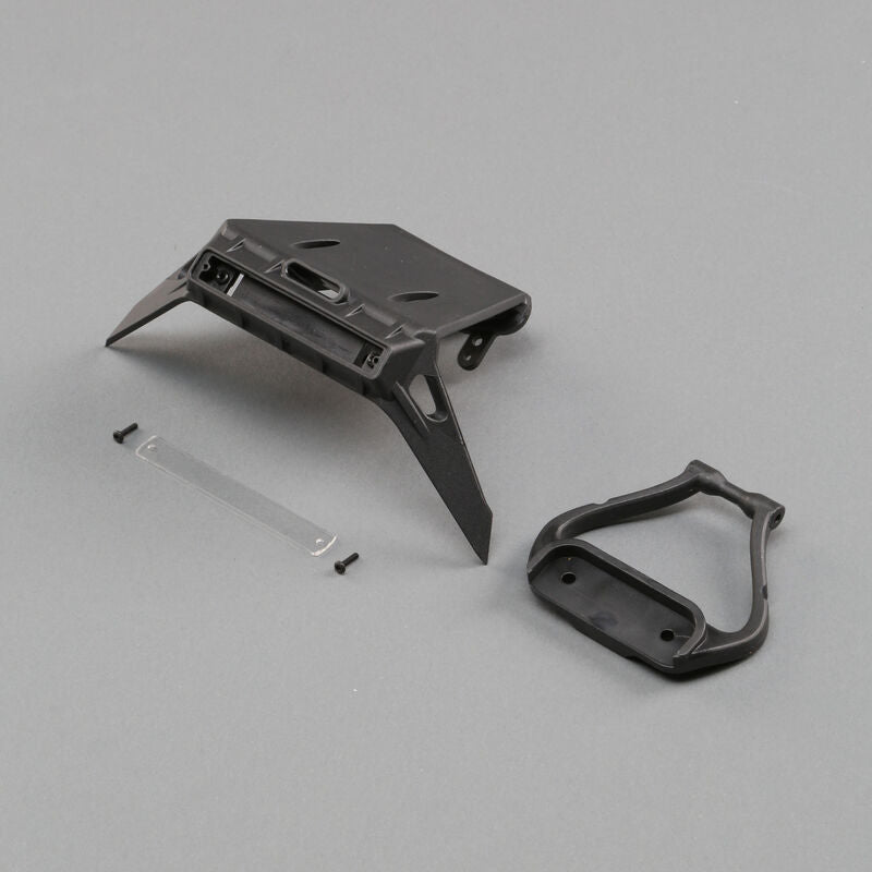LOSI LOS251079 Front Bumper/Front Lens Cover: Super Rock Rey
