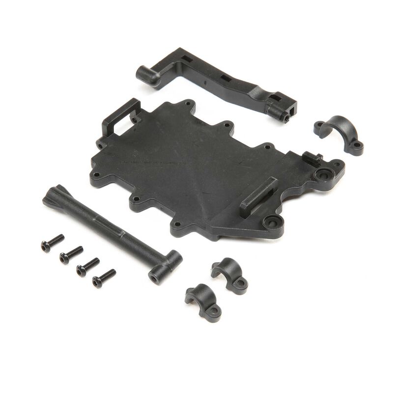 LOSI LOS251099 ESC Mounting Plate: DBXL-E 2.0