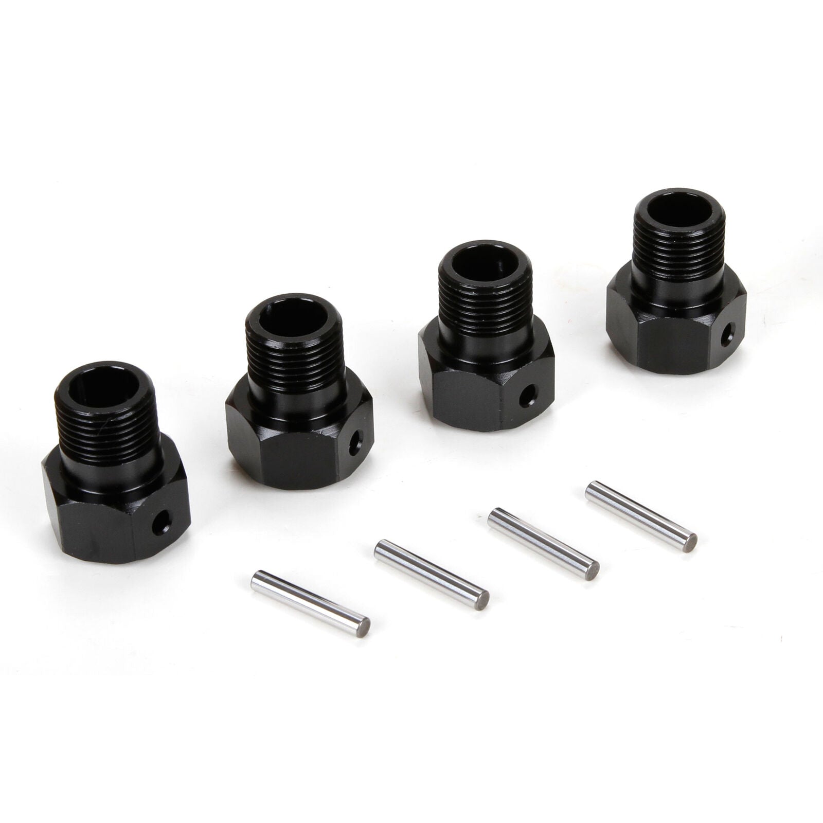 LOSI LOS252050 Wheel Hex Black & Pin (4): MTXL,DBXL-E