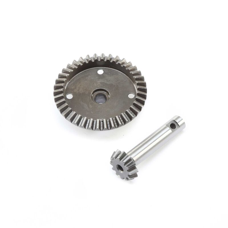 LOSI LOS252075 38T Ring and 12T Pinion Gear Front/Rear: Super Baja Rey