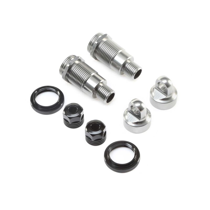 LOSI LOS254041 Shock Body and Collar Set, Front (2): Super Baja Rey