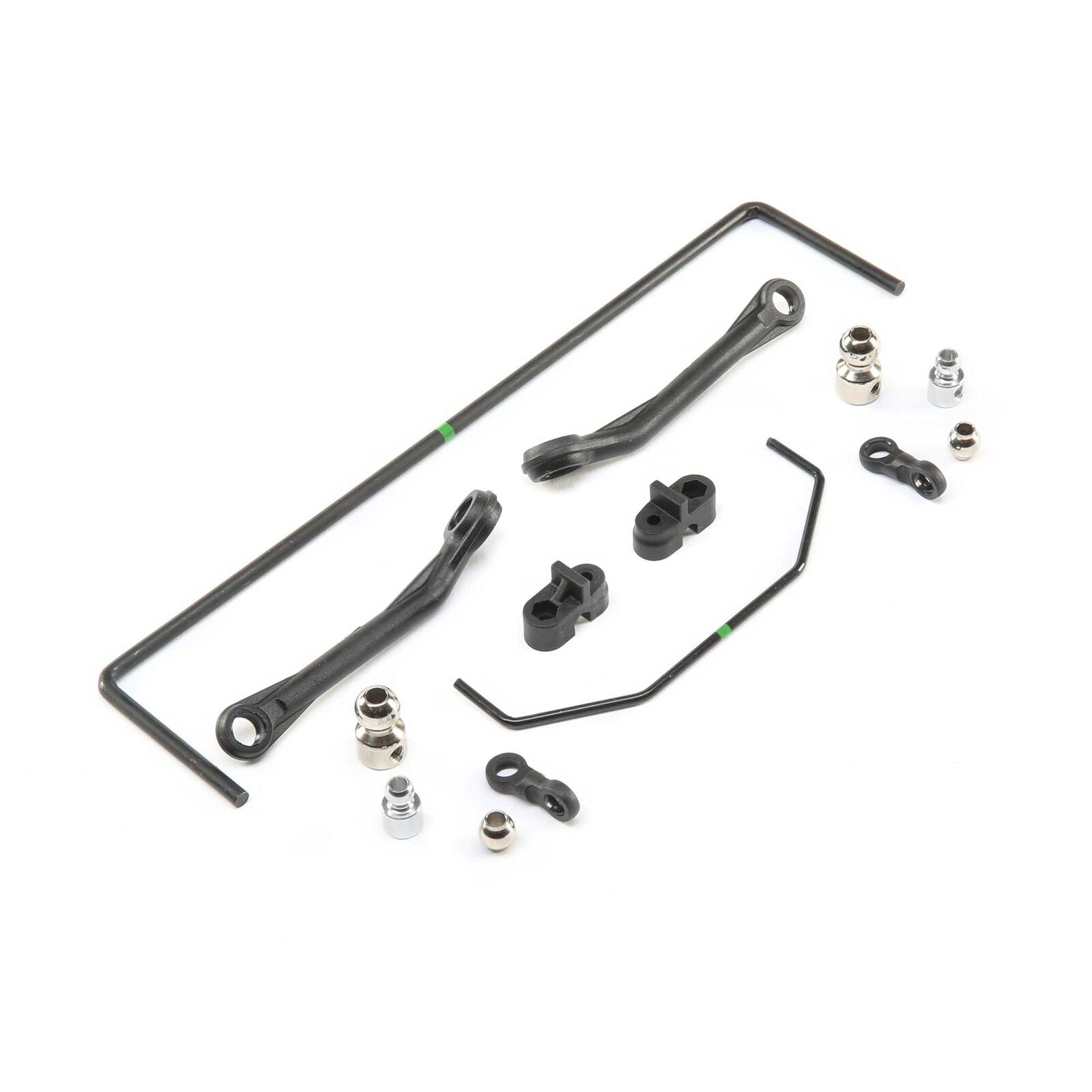 LOSI LOS254043 Front and Rear Sway Bar Set: Super Baja Rey