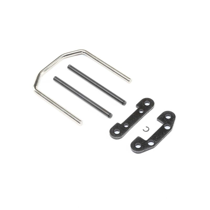 LOSI LOS254048 Front Hinge Pin &amp; Brace Set: Super Baja Rey
