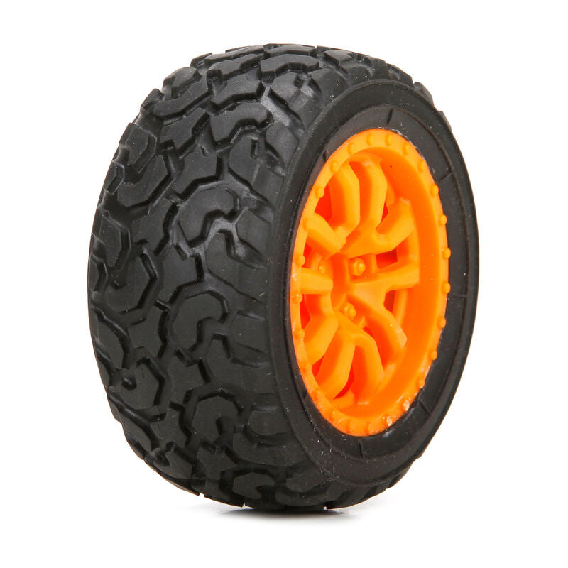 LOSI LOS41005 FF/RR Desert Spec Tire,(2) Mounted: Mini DT