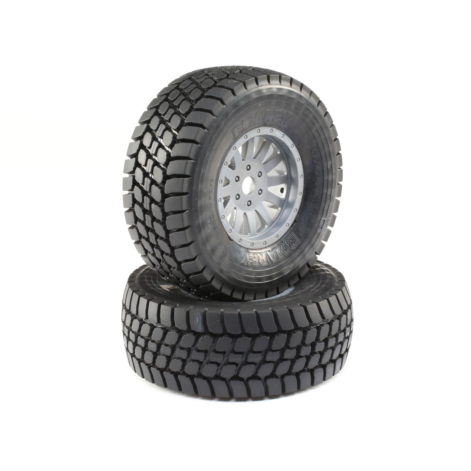 LOSI LOS45021 Desert Claw Tires and Wheels Mounted (2): Super Baja Rey