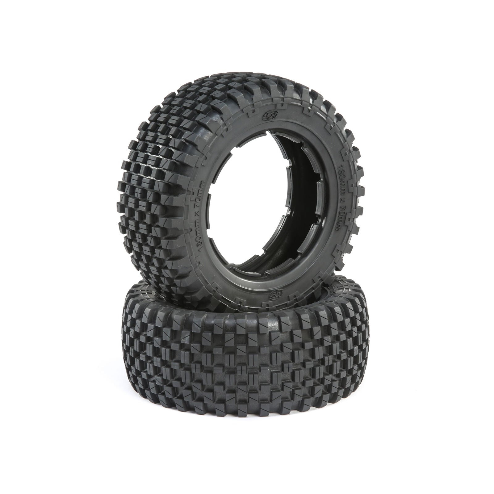 LOSI LOS45023 Tire Set, Firm (2): 5ive-T 2.0