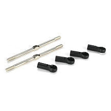 LOSI LOSA6543 Turnbuckles 4mm X 98mm w/ Ends 8T *DISC*
