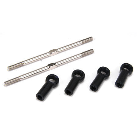 LOSI LOSA6546 Turnbuckles, 5 x 107mm with Ends