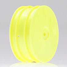LOSI LOSA7047 Front Wheel Solid Yellow 4WD XXX4 XX4 *DISC*