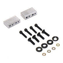 LOSI LOSA9336 Engine Mount Set w/Hardware XXX-NT SNT *DISC*