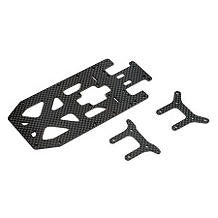LOSI LOSB0902 Upper Chassis Plate Set Graphite MLST/2 MRAM *DISC*
