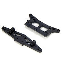 LOSI LOSB1852 Front/Rear Shock Tower & Lower Shock Mounts MSCT