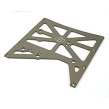 LOSI LOSB2271 High-Perf Skid Plate, Hard Anodized LST/2 AFT MGB *DISC*