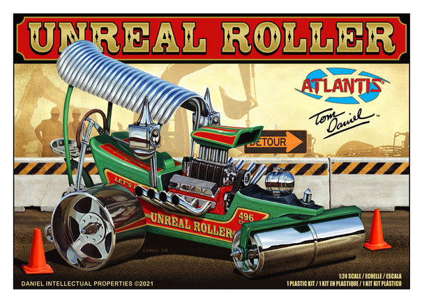 ATLANTIS M5698 Tom Daniel Unreal Roller 1/24 plastic model kit