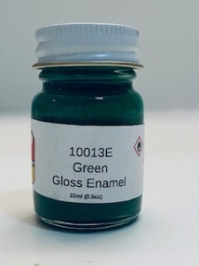 MCW 10013E Green (Gloss) - 15ml bottle of enamel paint