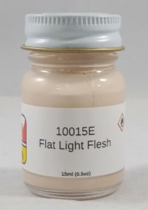 MCW 10015E Flat Light Flesh - 15ml bottle of enamel paint
