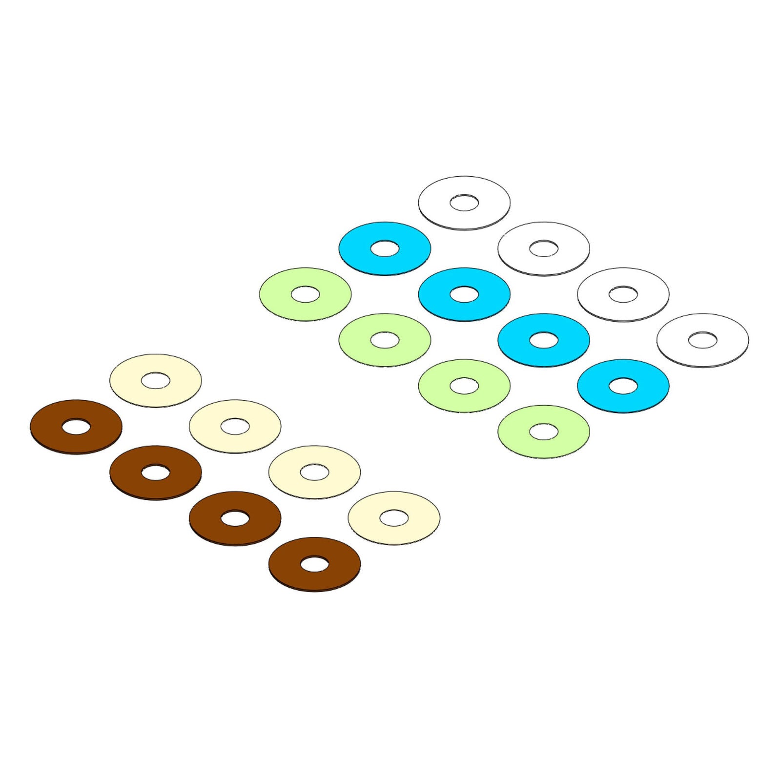 MIP 19005 Bypass1 Tuning Valves Kit: 1/8 Scale