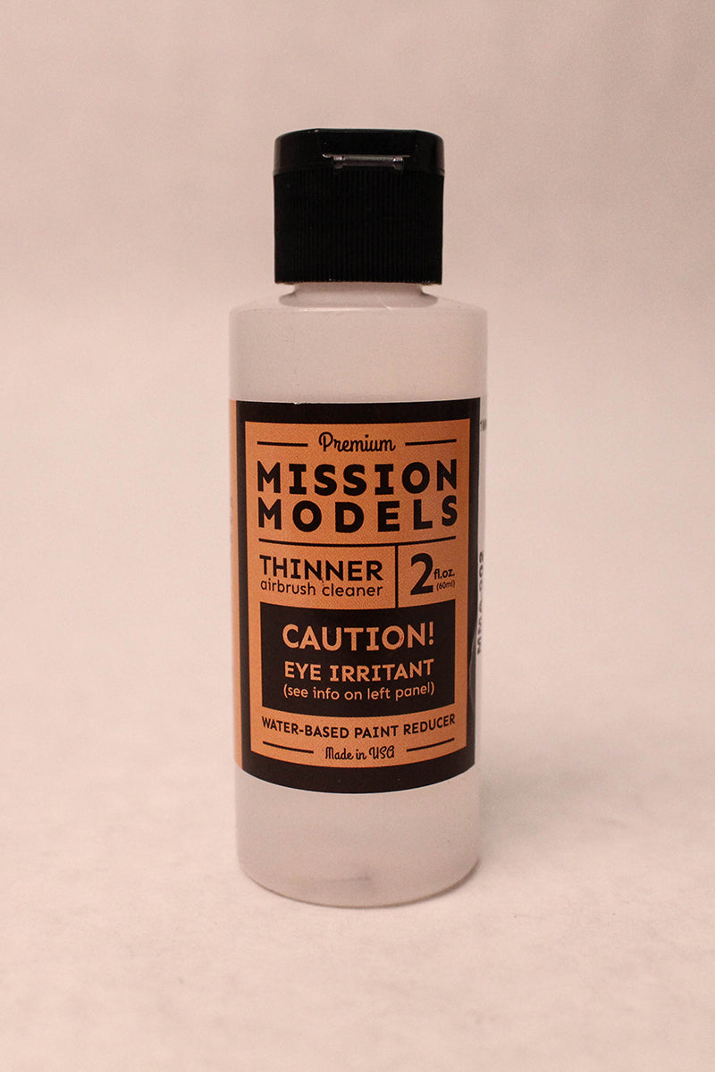 MISSION MODELS MMA-002 Acrylic Thinner / Reducer / Airbrush Cleaner 2oz Bottle