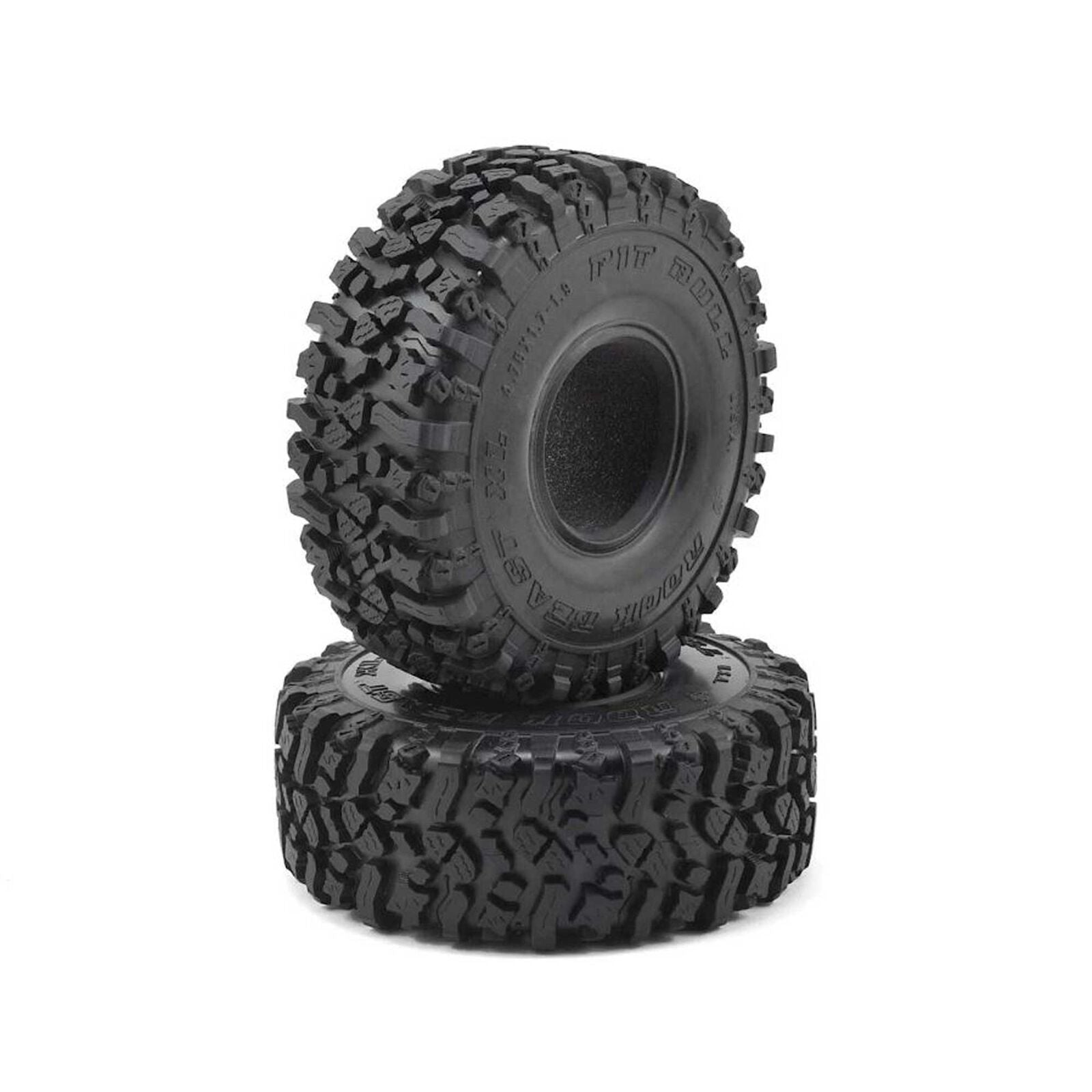 PITBULL TIRES PB9011NK Rock Beast XL 1.9 Scale, Alien Kompound, with Foam Inserts (2)