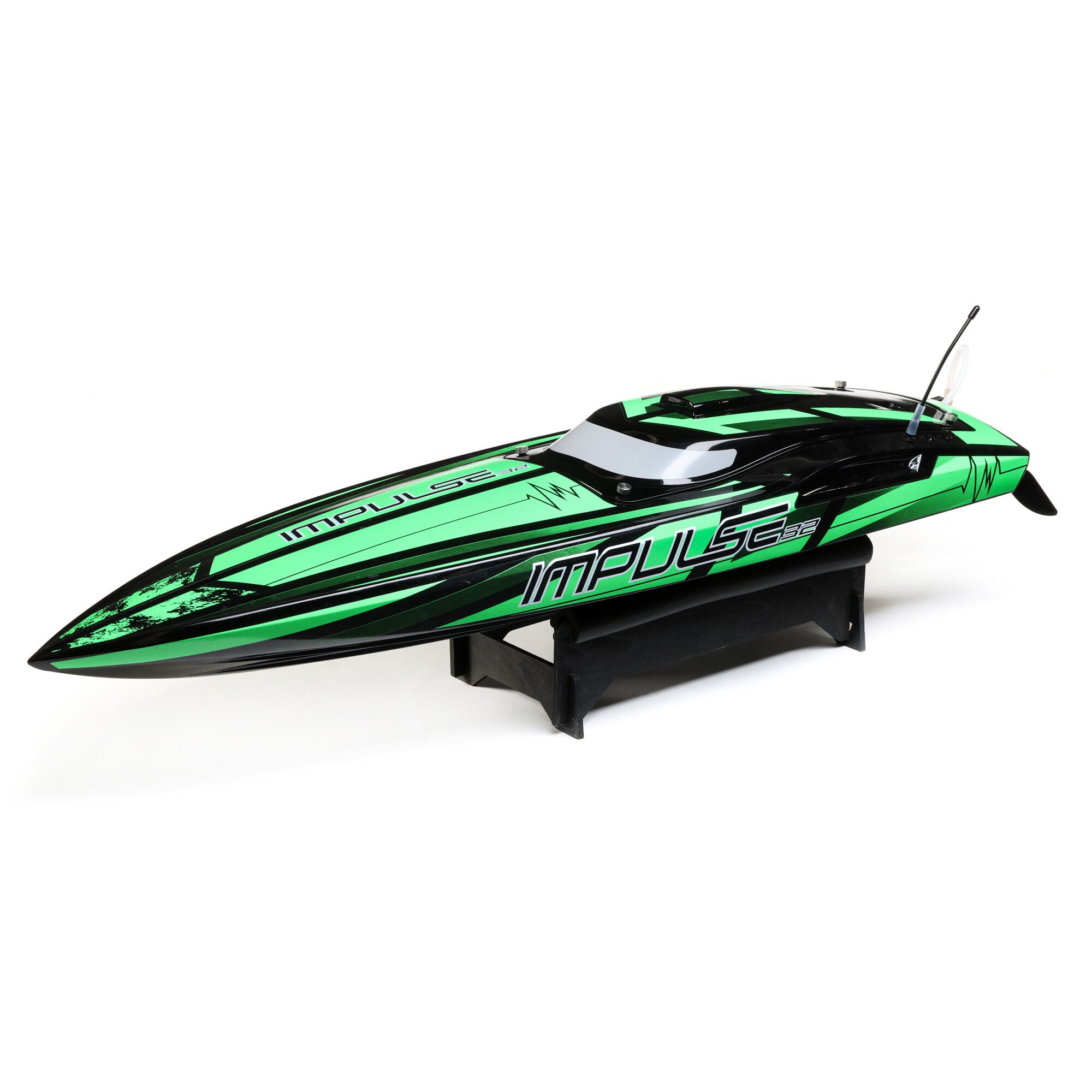 PROBOAT PRB08037T1 Impulse 32" Brushless Deep-V RTR with Smart, Black/Green