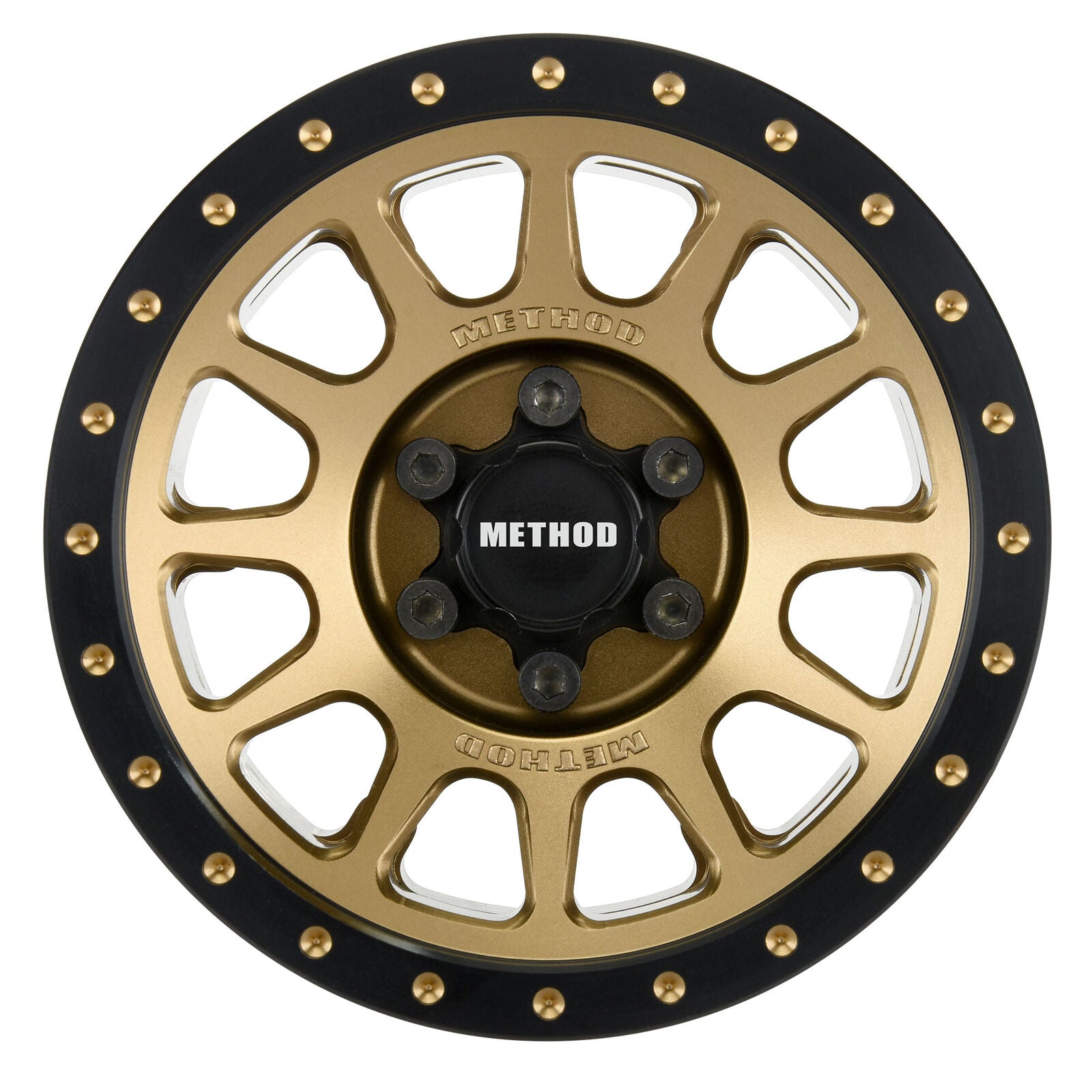 PROLINE 2804-00 1/6 Method 305 NV Aluminum Front/Rear 2.9" Wheel Faces (2): SCX6